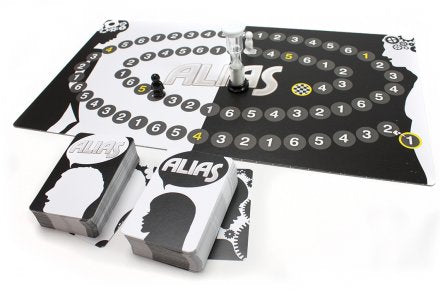 Alias Naiset vs. miehet lautapeli