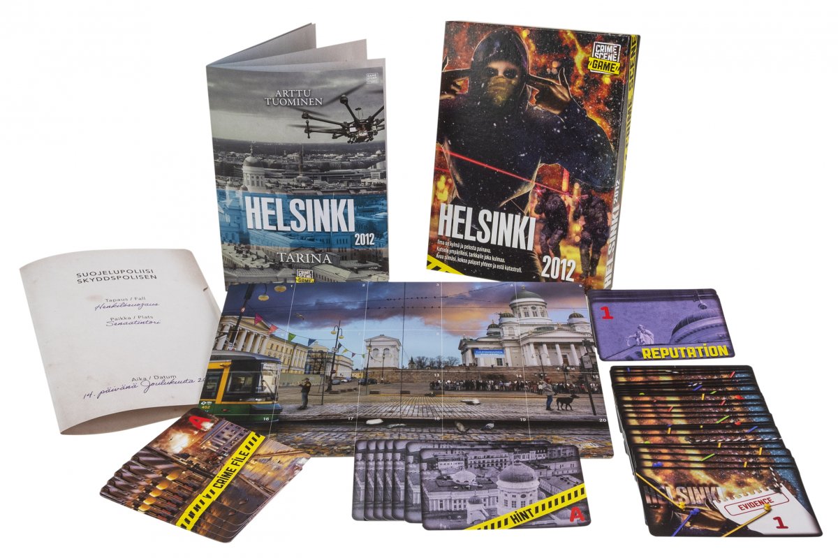 Crime Scene Helsinki 2012 lautapeli