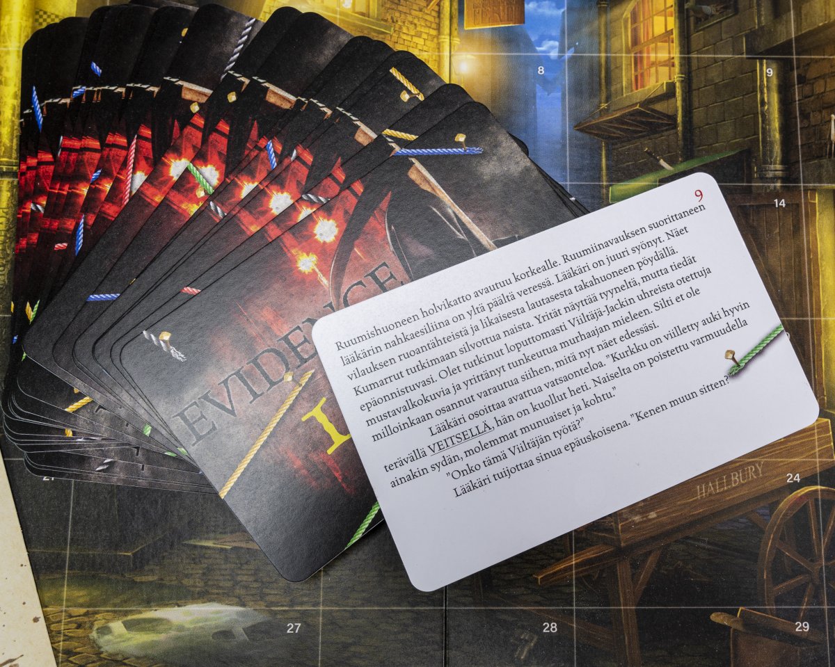 Crime Scene London 1892 lautapeli