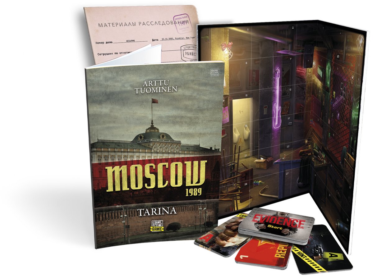 Crime Scene Moscow 1989 lautapeli
