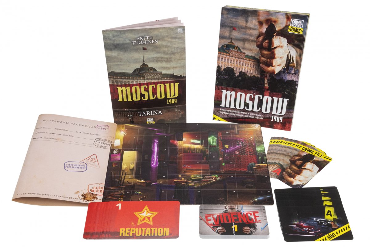 Crime Scene Moscow 1989 lautapeli