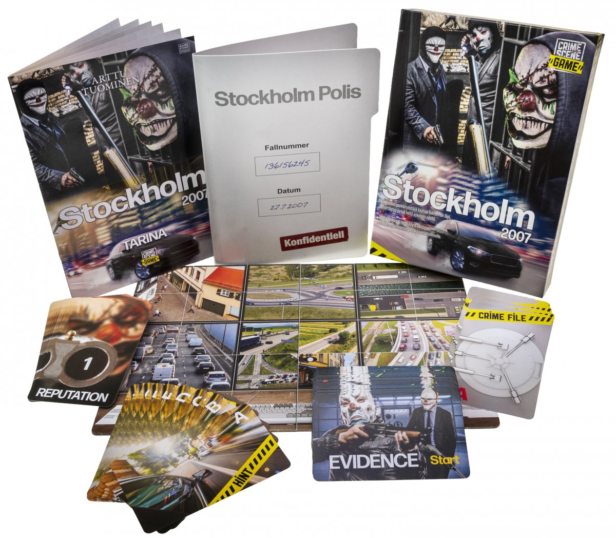 Crime Scene Stockholm 2007 lautapeli