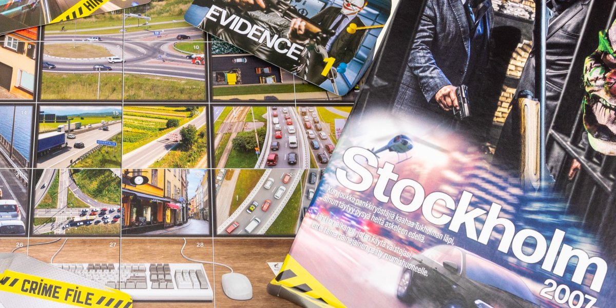 Crime Scene Stockholm 2007 lautapeli