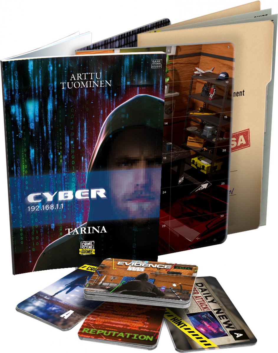 Crime Scene Cyber lautapeli