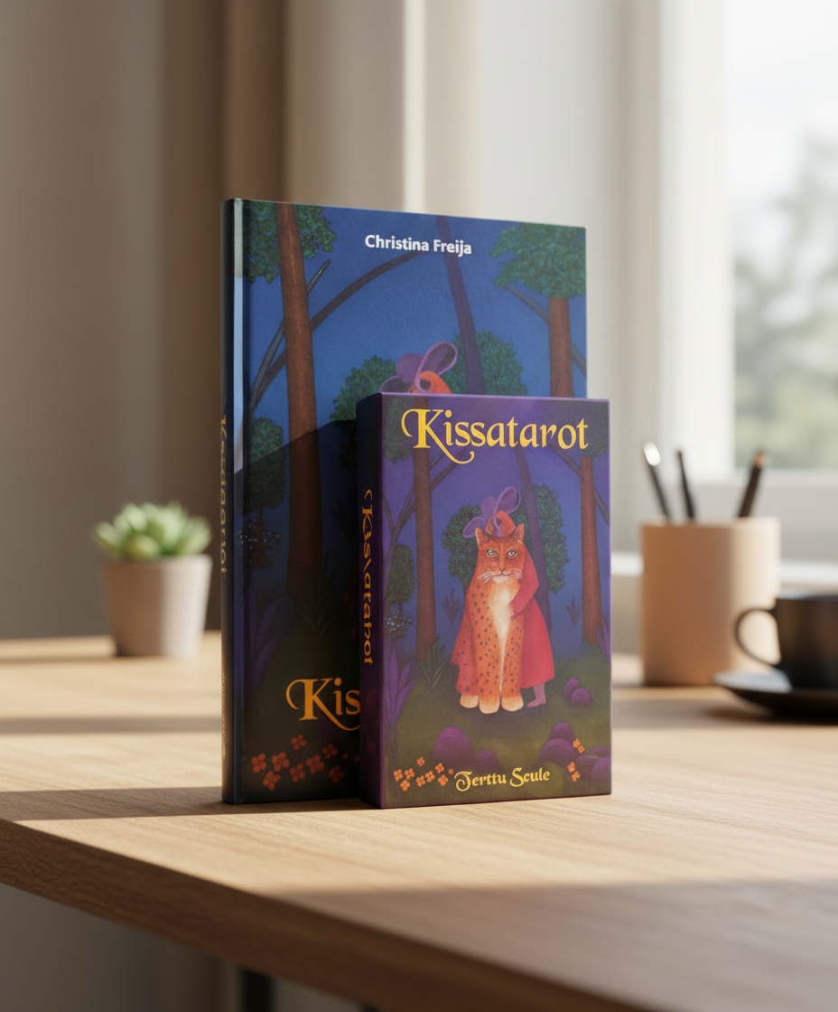 Kissatarot - kortit ja ohjekirja