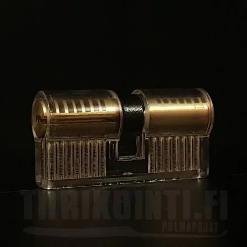 Läpinäkyvä tappihaittaputkilukko