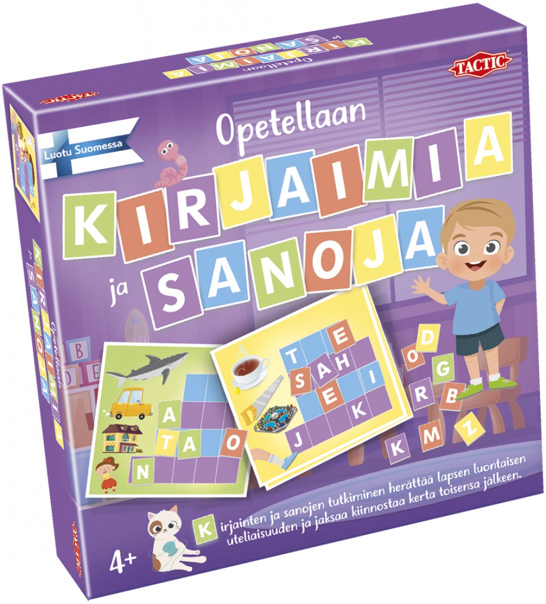 Opetellaan Kirjaimia ja sanoja