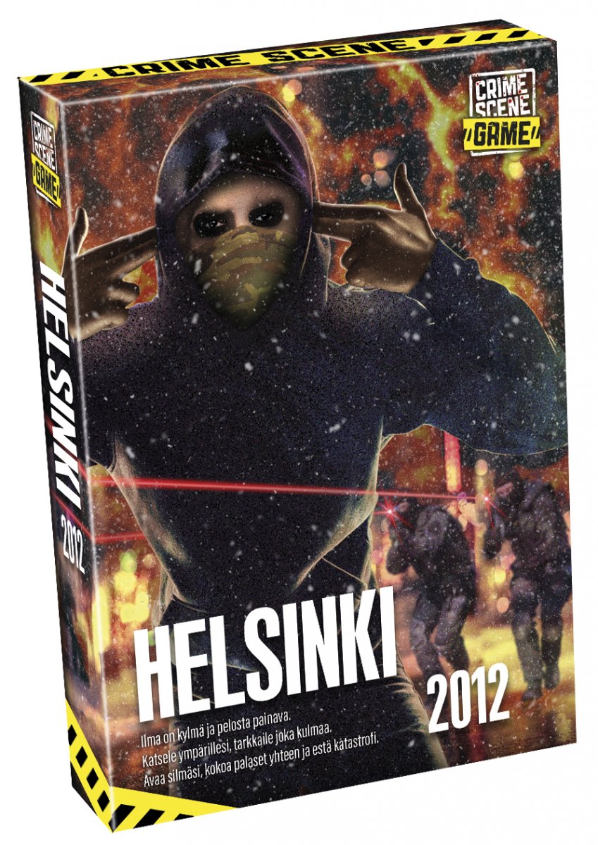 Crime Scene Helsinki 2012 lautapeli